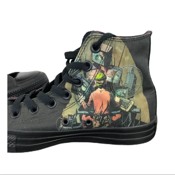🆕 DC Comics x Converse CTAS Hi Joker RARE Shoes