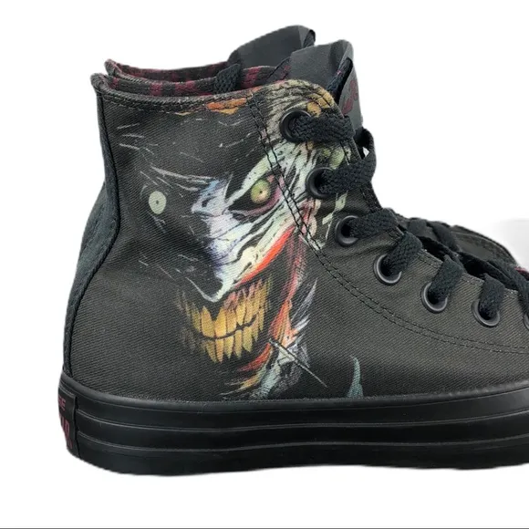 🆕 DC Comics x Converse CTAS Hi Joker RARE Shoes