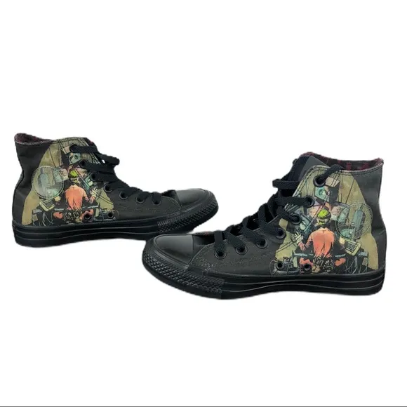 🆕 DC Comics x Converse CTAS Hi Joker RARE Shoes