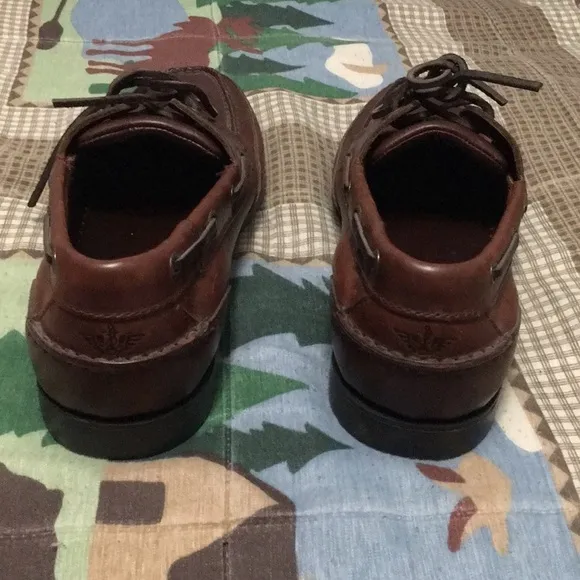 🆕 Dockers Brown Leather Loafer Shoes 8.5