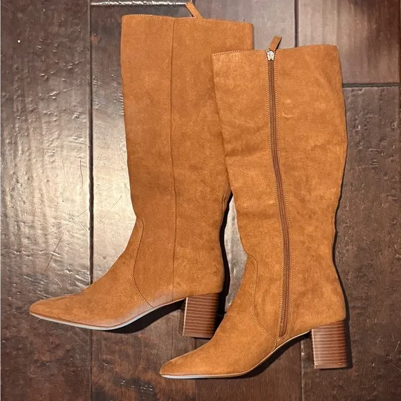 🆕 JCrew Knee-high heeled boots