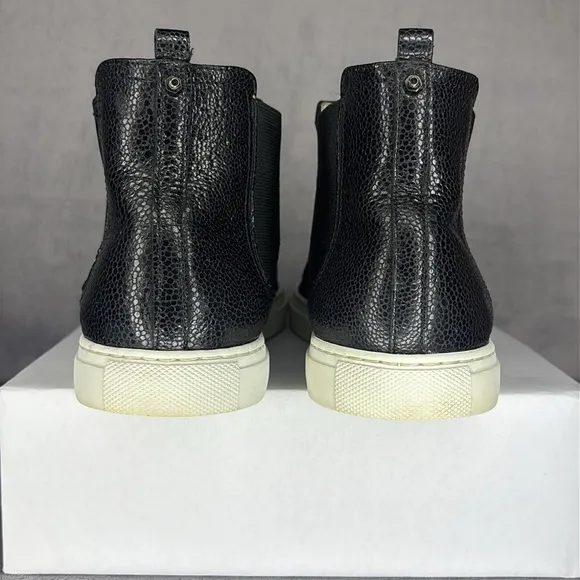 🔥🔥🔥 Lanvin black Suede Men Ankle Chelsea Boot Sneaker Shoes Size: 8 US/ 41EU🔥🔥🔥