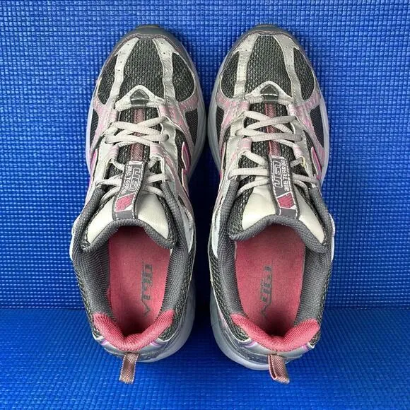 🔴 NEW BALANCE 461 ALL TERRAIN Women`s Size 9 Grey Pink Hiking Shoes WT461RP