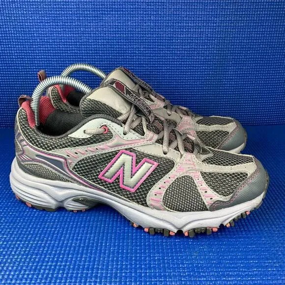 🔴 NEW BALANCE 461 ALL TERRAIN Women`s Size 9 Grey Pink Hiking Shoes WT461RP