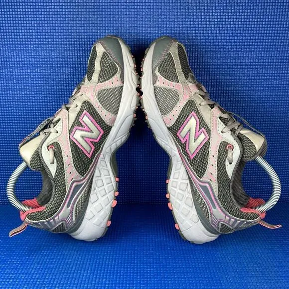 🔴 NEW BALANCE 461 ALL TERRAIN Women`s Size 9 Grey Pink Hiking Shoes WT461RP