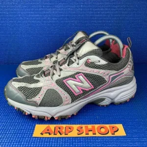 🔴 NEW BALANCE 461 ALL TERRAIN Women`s Size 9 Grey Pink Hiking Shoes WT461RP
