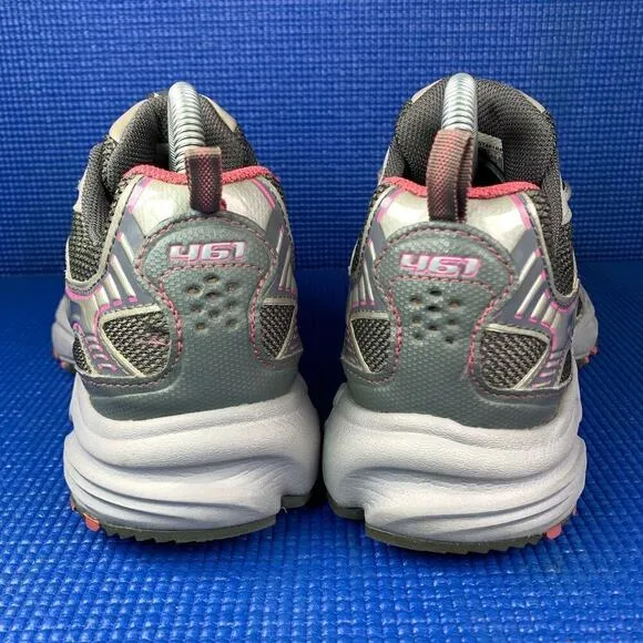 🔴 NEW BALANCE 461 ALL TERRAIN Women`s Size 9 Grey Pink Hiking Shoes WT461RP