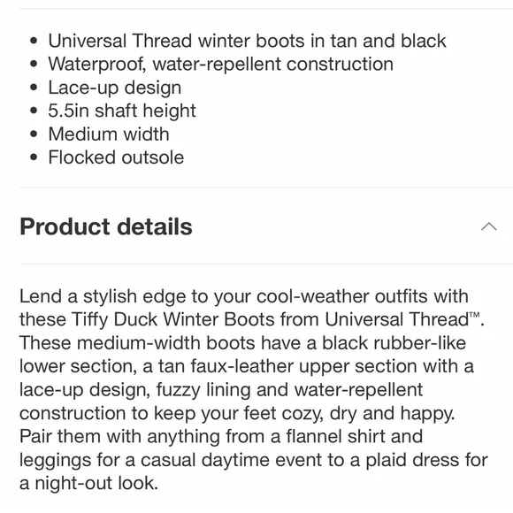 ☔️ WATERPROOF DUCK BOOTS