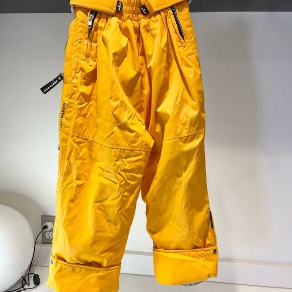 $180 North Pole ski Snow Board Pants youth boy girl adjustable size 5,6,7,8 warm