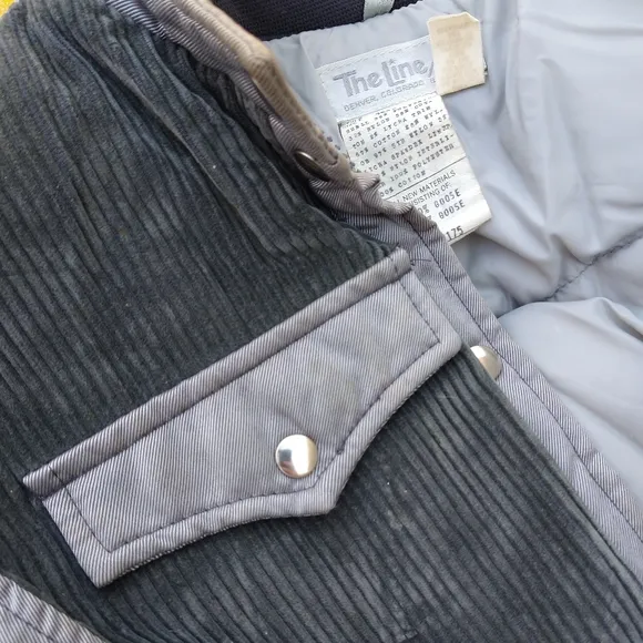 1980's ski set PUFFER JACKET   PANTS 80's S