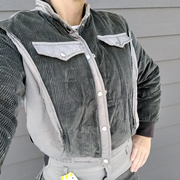1980's ski set PUFFER JACKET   PANTS 80's S