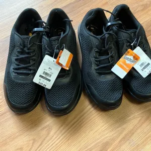 2 pair Treadsafe slip resistant work shoes ladies 9.5 new shoes sneakers