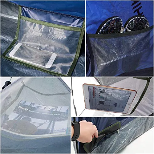 2 Person Camping Tent Ultralight Easy Set Up & Carry Family Backpacking Tent