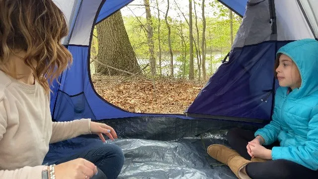 2 Person Camping Tent Ultralight Easy Set Up & Carry Family Backpacking Tent