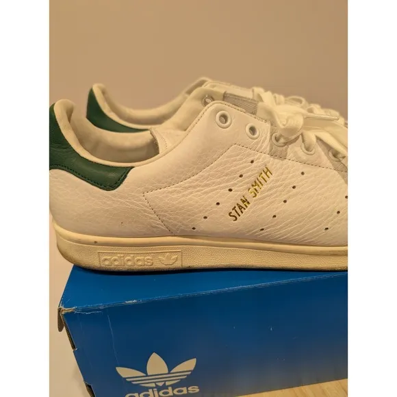 2019 Adidas Originals Stan Smith White Green CQ2871 Sneakers Shoes Mens Size 13