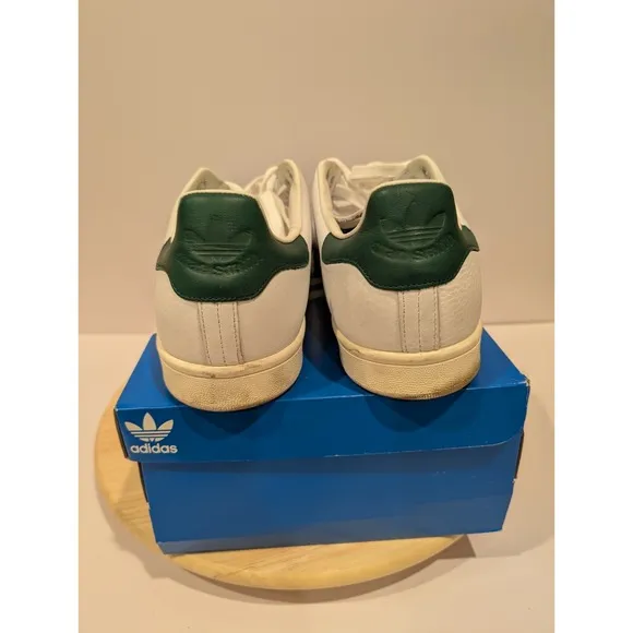 2019 Adidas Originals Stan Smith White Green CQ2871 Sneakers Shoes Mens Size 13