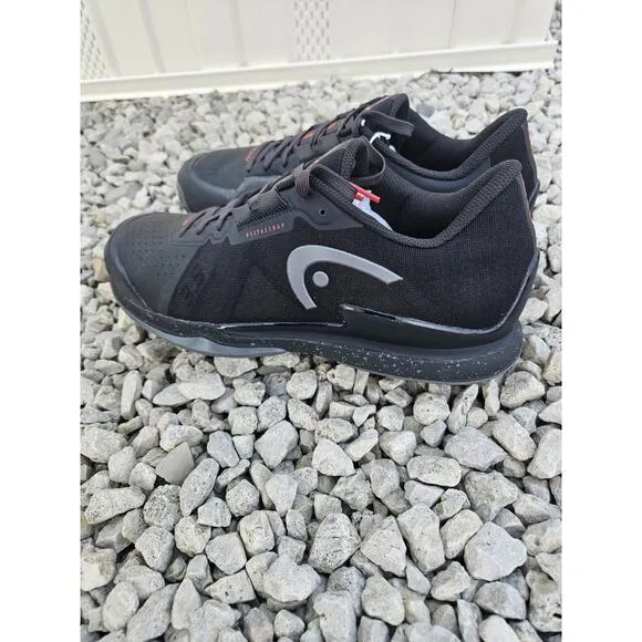 2024 HEAD SPRINT PRO 3.5 WIDE TENNIS/PICKLEBALL SHOES (Black / Red) SZ 10