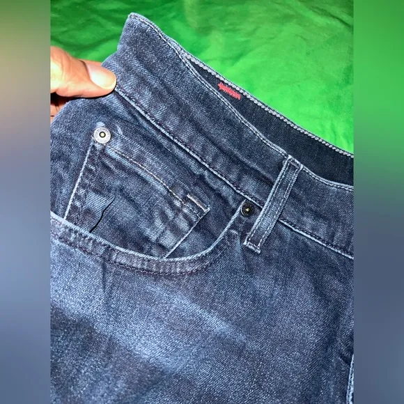 7 for All Mankind Lux Performance Adrien Men's Dark Denim Jeans size 36