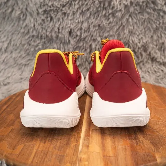 7Y Under Armour x Bruce Lee Curry Flow 11 'Fire' 3027577-600 Kids GS Red Yellow