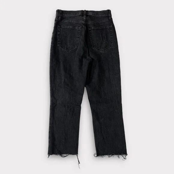 Abercrombie &amp; Fitch Ultra High Rise Ankle Straight Jean 26/2R