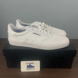 Adidas 3MC Shoes White Canvas Casual Sneakers Originals B22705 Men’s Sz