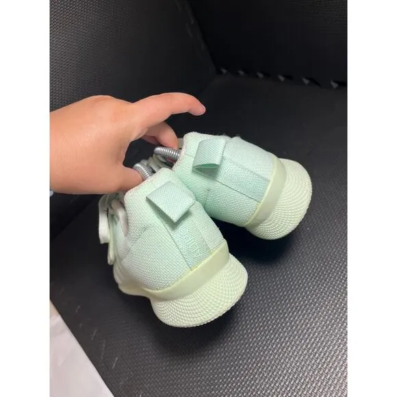 adidas ADIPOWER Weightlifting Training Shoes Dash Green EF2978 womens size 10.5