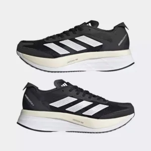 Adidas Adizero Boston 11 Running Shoes Black Lightstrike Mens Size 11