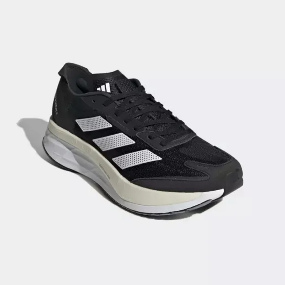 Adidas Adizero Boston 11 Running Shoes Black Lightstrike Mens Size 11