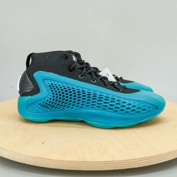 Adidas AE 1 Kids Size 5.5 Shoes New Wave Blue Basketball Shoes Anthony Edwards