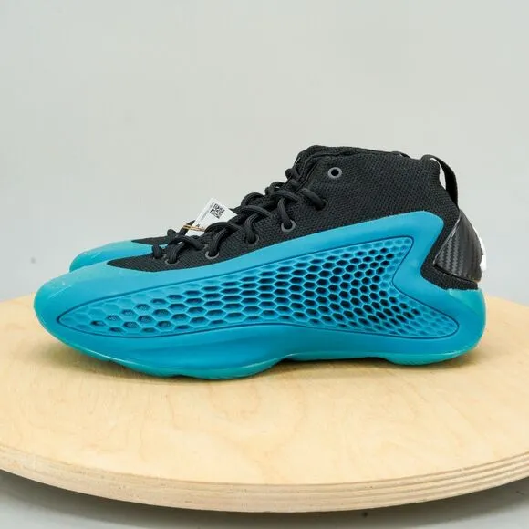 Adidas AE 1 Kids Size 5.5 Shoes New Wave Blue Basketball Shoes Anthony Edwards