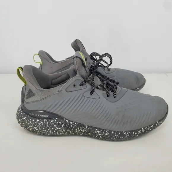 Adidas Alphabounce All Terrain Tennis Shoes Men 7 Sneakers Grey 1Y3001