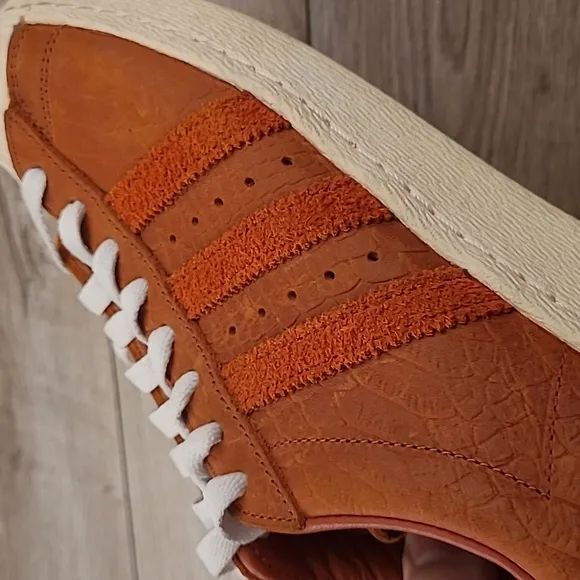 ADIDAS Consortium 10th Anniversary Superstar 80V FP x Footpatrol Sz 9.5 Sneakers