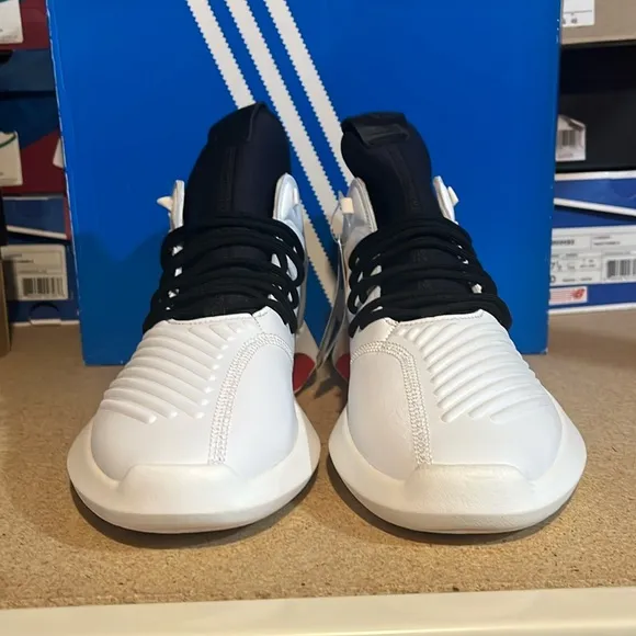 Adidas Crazy 1 ADV Kobe shoes sneakers new AQ0320 white black Mens Size 10.5