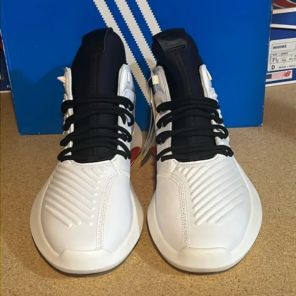 Adidas Crazy 1 ADV Kobe shoes sneakers new AQ0320 white black Mens Size 10.5