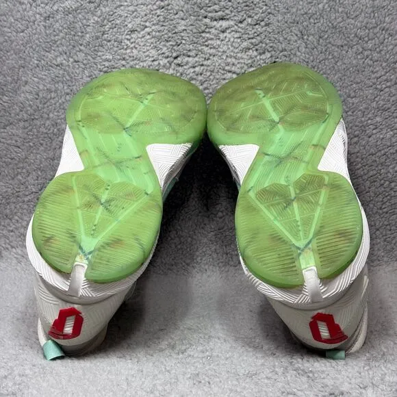 adidas D Lillard 2 PDX Carpet Mens Size 16 Basketball Shoes Gray Mint