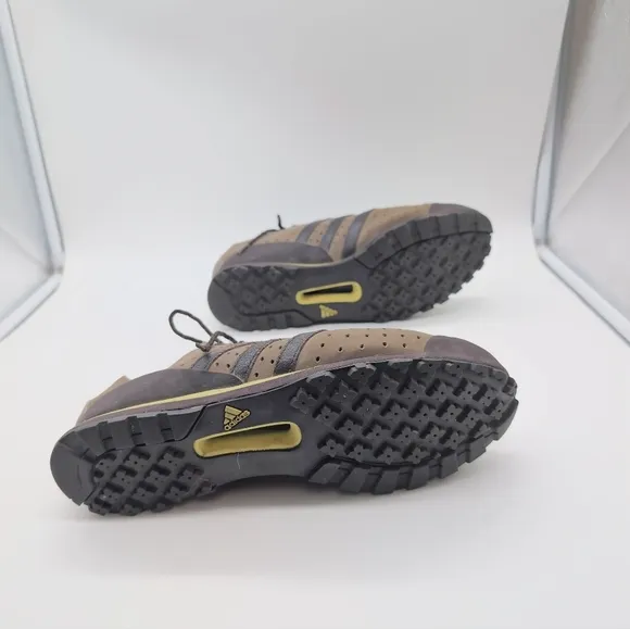 Adidas Daroga Men's sz 10 Tan and Black Outdoor Shoes Vintage
