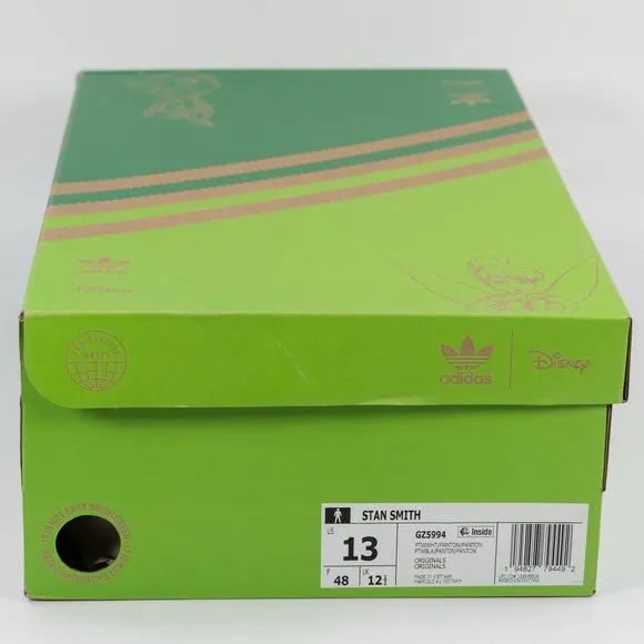 Adidas Disney x Stan Smith 'Tinkerbell' GZ5994 2021 Peter Pan Leather Sneakers