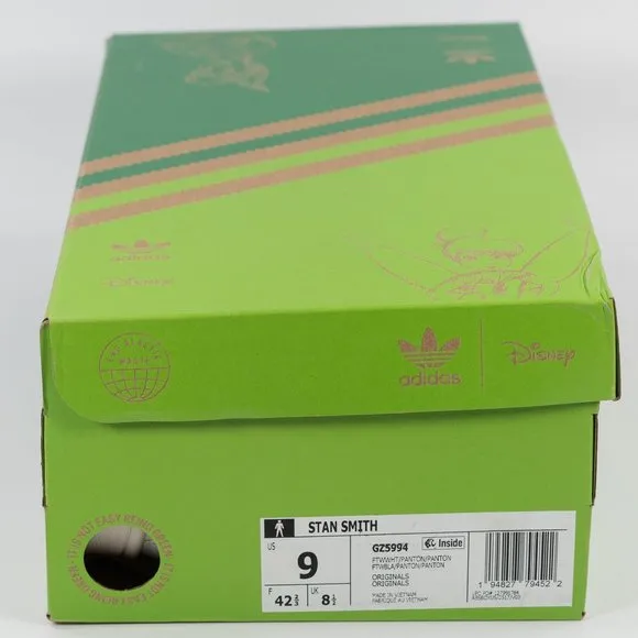 Adidas Disney x Stan Smith 'Tinkerbell' GZ5994 2021 Peter Pan Leather Sneakers