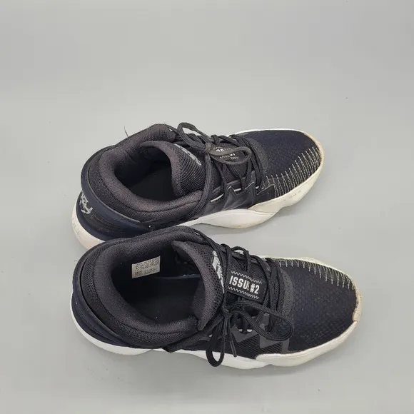 Adidas D.O.N Issue #2 Youth Basketball Shoes Size 5 Black Sneakers