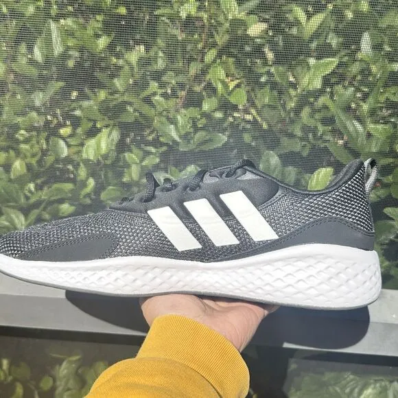 Adidas Fluidflow 3.0 Black White Men's Athletic Shoes IG9835