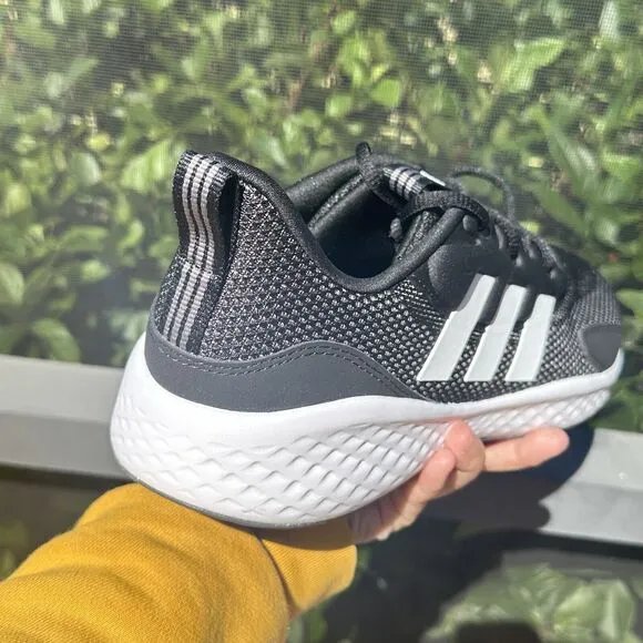 Adidas Fluidflow 3.0 Black White Men's Athletic Shoes IG9835