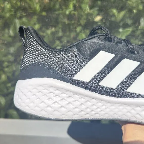 Adidas Fluidflow 3.0 Black White Men's Athletic Shoes IG9835