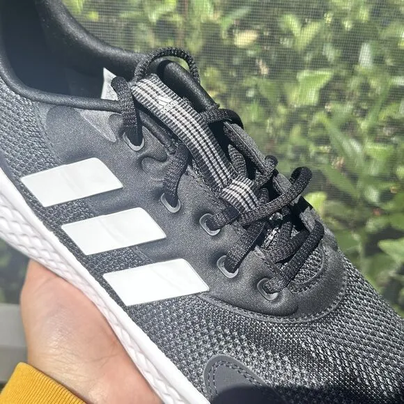 Adidas Fluidflow 3.0 Black White Men's Athletic Shoes IG9835
