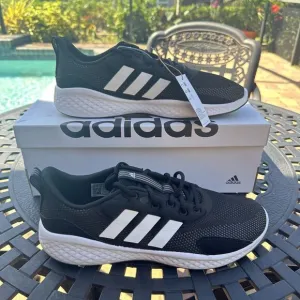 Adidas Fluidflow 3.0 Black White Men's Athletic Shoes IG9835