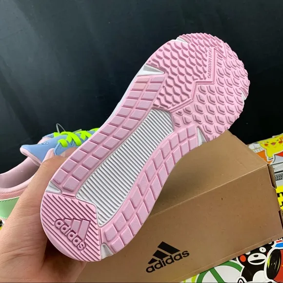 Adidas Forta Faito Pastel Runners Size 5.5 Youth / 7 Womens