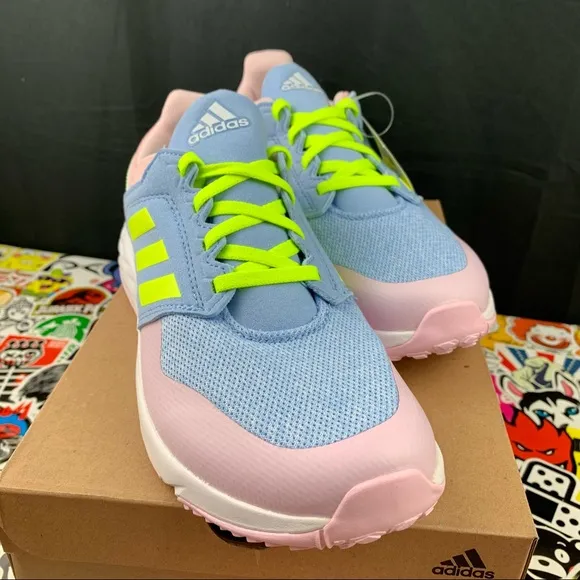 Adidas Forta Faito Pastel Runners Size 5.5 Youth / 7 Womens