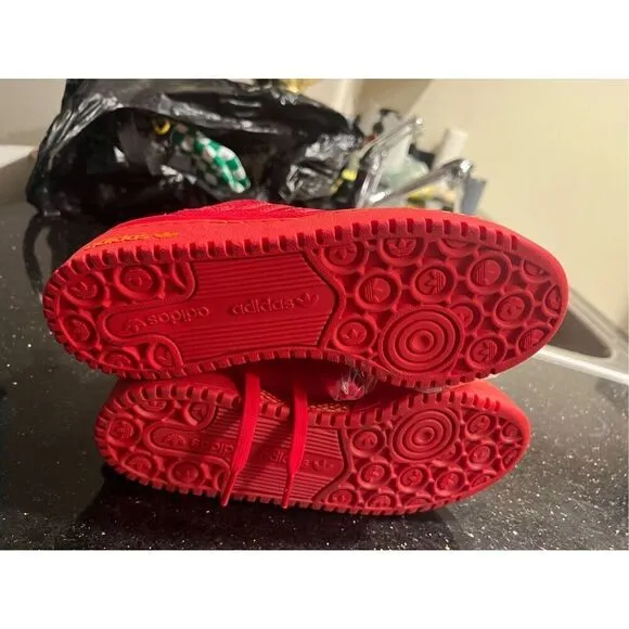 Adidas Forum Bold bright red GV7660 Sneaker Shoes Womens NWT Size 6.5
