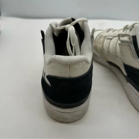 Adidas Forum Exhibit Low Mens 10.5 Off White Black Shoes Sneakers H01914