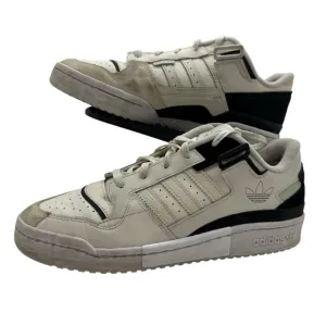 Adidas Forum Exhibit Low Mens 10.5 Off White Black Shoes Sneakers H01914