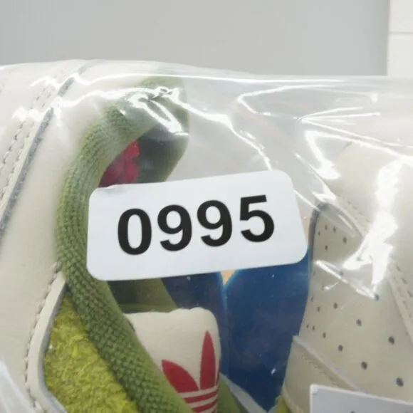 Adidas Forum Low 'The Grinch' Mens Size 11.5 Shoes White Green Red Dr. Seuss